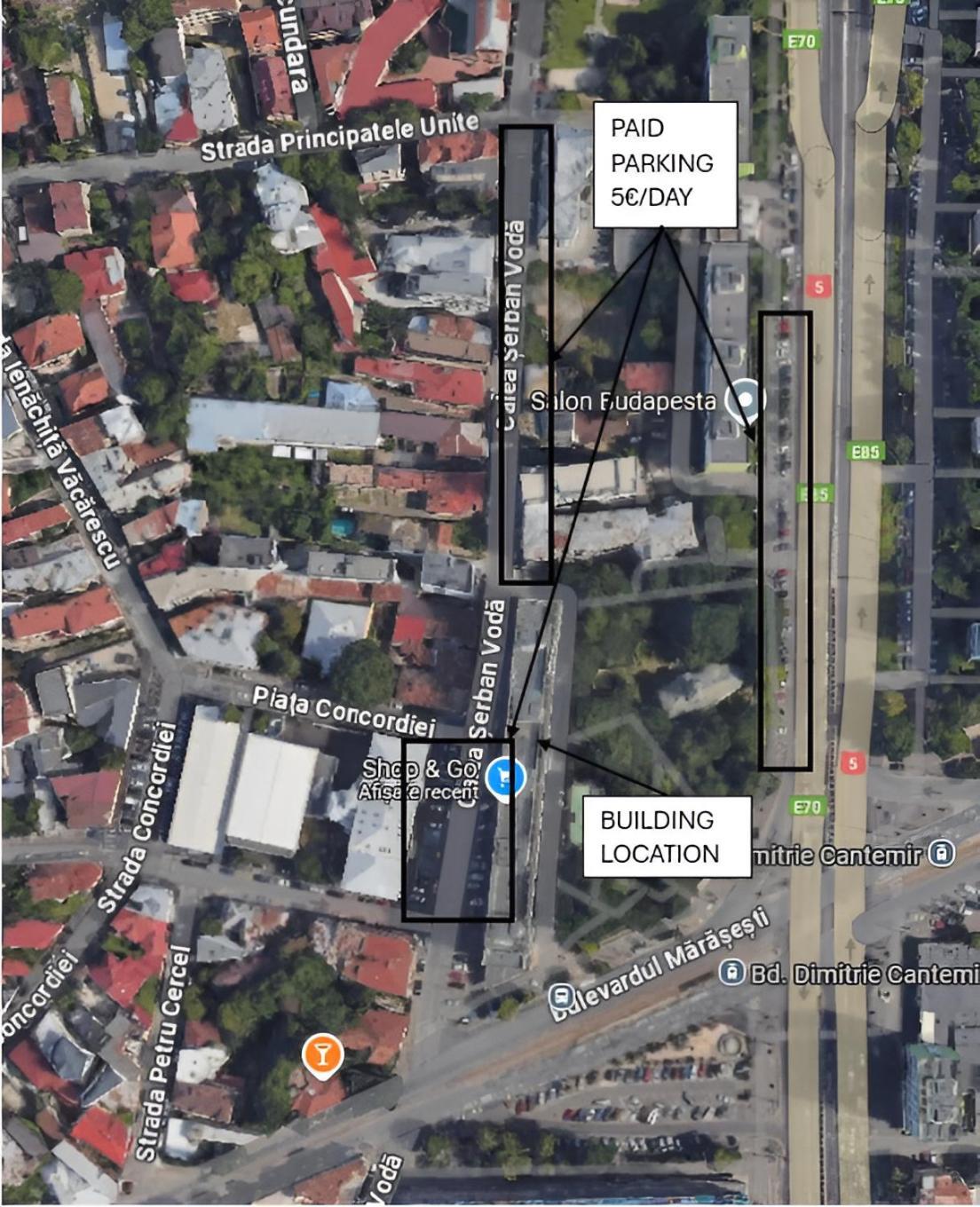 Lovely 2 Rooms Apartment In The Center Of The City Bucureşti Exterior foto